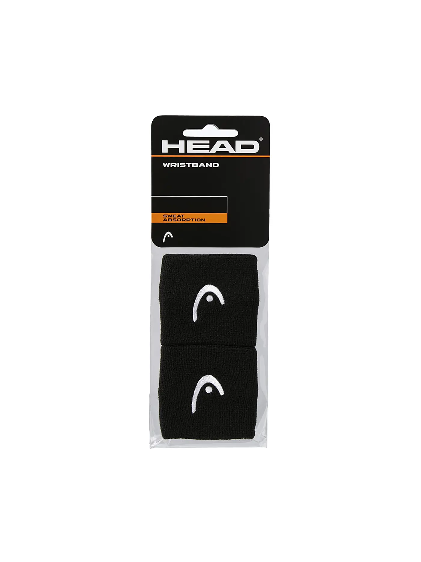 HEAD | Tennis Schweißbänder 2.5" | schwarz